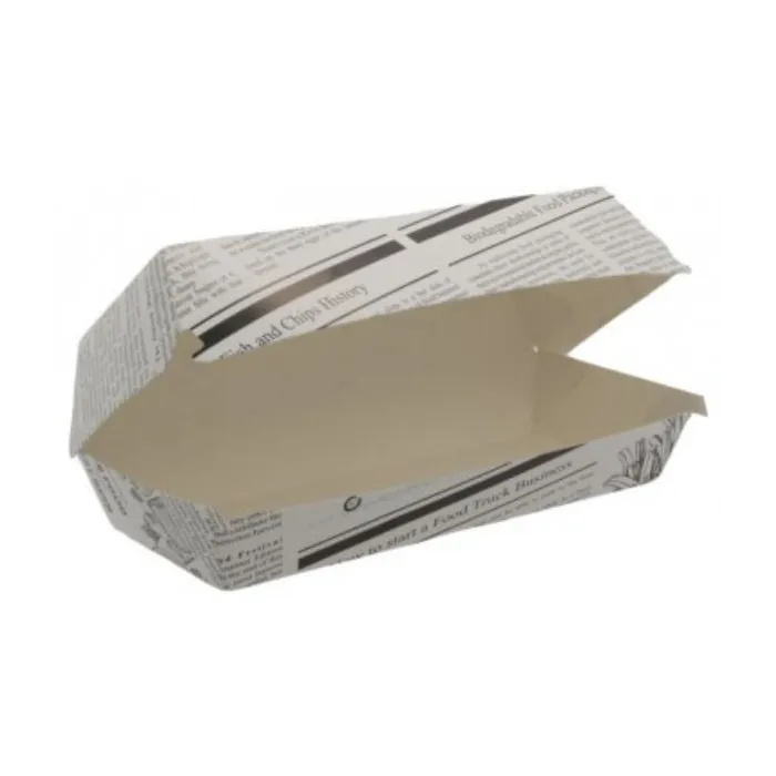 Cutii carton model ziar panini – 50 buc/set