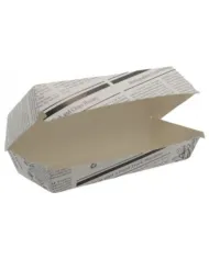 Cutii carton model ziar panini – 50 buc/set