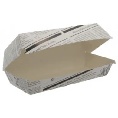 Cutii carton model ziar panini – 50 buc/set