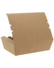 Cutii carton kraft natur meniu – 50 buc/set