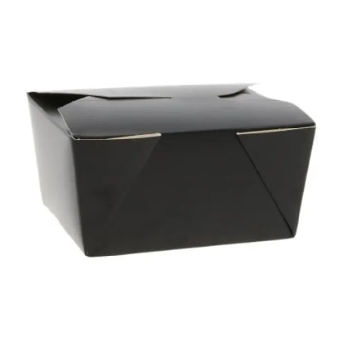 Cutii meniu carton negru – 100 buc/set