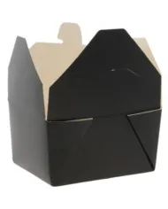 Cutii meniu carton negru – 100 buc/set