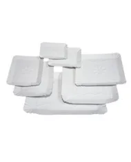 TAVITE PENTRU PRAJITURI DIN CARTON ALB (100 BUC/SET)