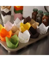 CHESE TULIP MUFFIN 5X8 cm (150 buc/set)