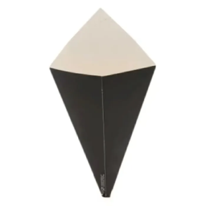 CORNETE DIN CARTON NEGRU (200 BUC/SET)