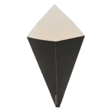 CORNETE DIN CARTON NEGRU (200 BUC/SET)