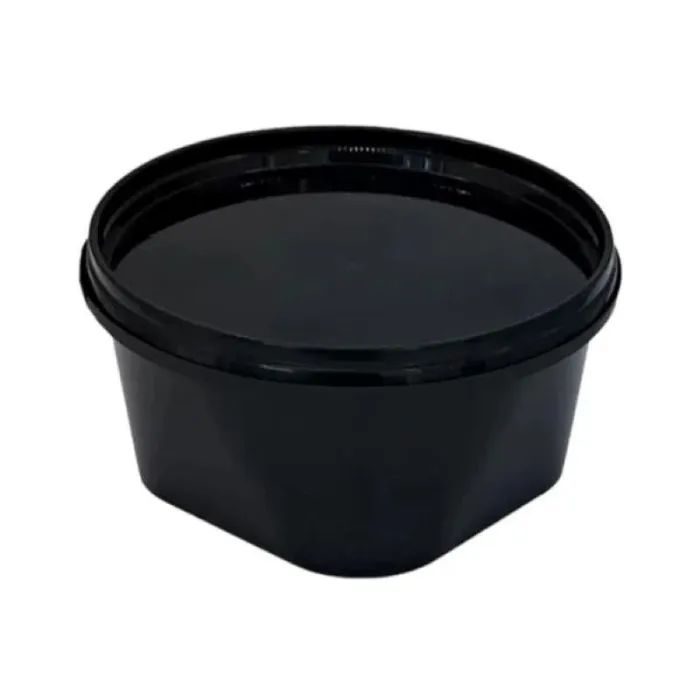 BOL SUPA PP NEGRU+CAPAC CU SIGILIU (50 BUC/SET)