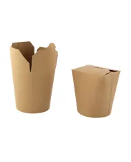CUTII NOODLES ROTUND KRAFT NATUR (50 buc/set)