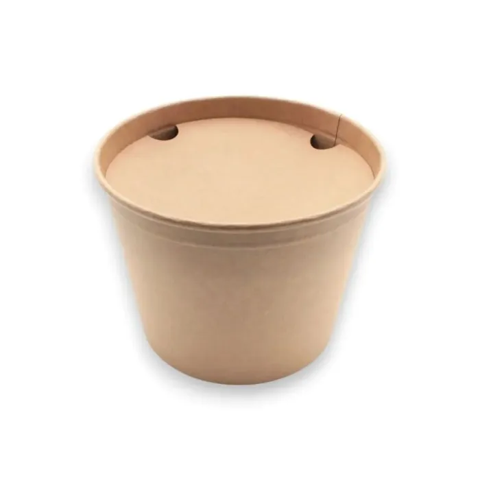 GALETUSE CRISPY CU CAPACE, KRAFT NATUR (50 BUC/SET)