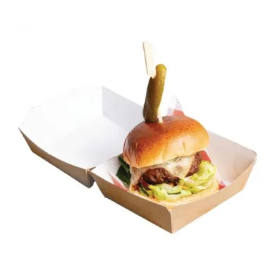 CUTIE CARTON BURGER NATUR (100 BUC/SET)
