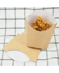 CUTII CARTOFI DIN CARTON KRAFT NATUR