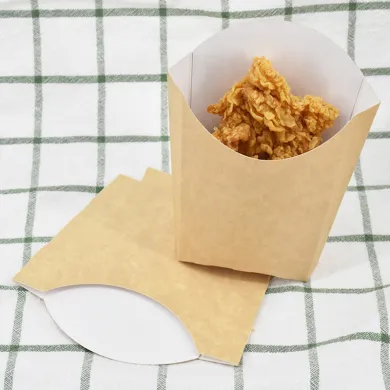 CUTII CARTOFI DIN CARTON KRAFT NATUR