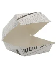 CUTII BURGER DIN CARTON MODEL ZIAR (50 BUC/SET)