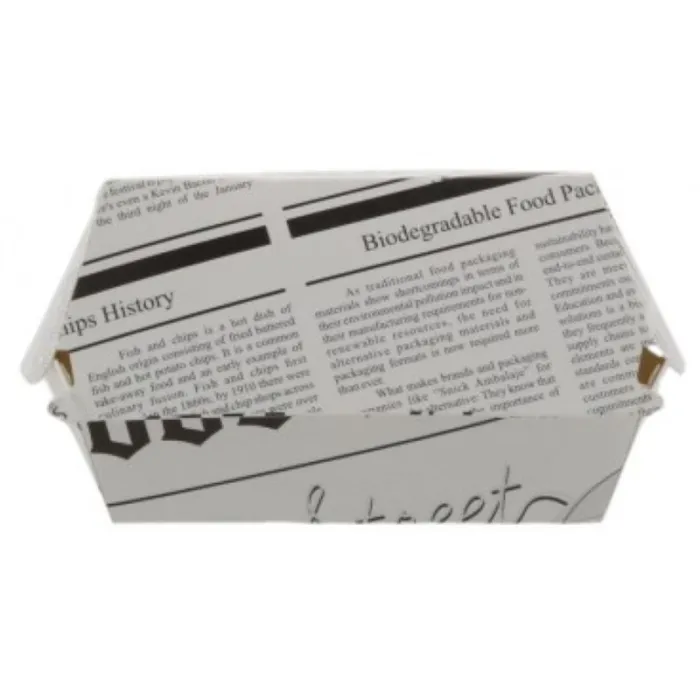 CUTII BURGER DIN CARTON MODEL ZIAR (50 BUC/SET)