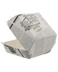 CUTII BURGER DIN CARTON MODEL ZIAR (50 BUC/SET)