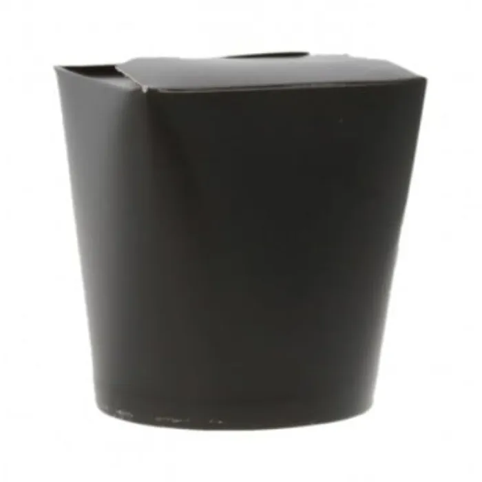 CUTII DIN CARTON NEGRU PENTRU NOODLES (50 BUC/SET)