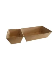 TAVITE DIN CARTON CU 2 COMPARTIMENTE (125 BUC/SET)