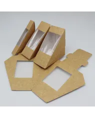 TRIUNGHI CARTON PENTRU SANDWICH (100 buc/set)