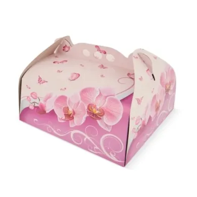 CUTII TORT ORHIDEE (25 BUC/SET)