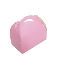 CUTII PRAJITURI (MARTURII) ROZ (50buc/set)