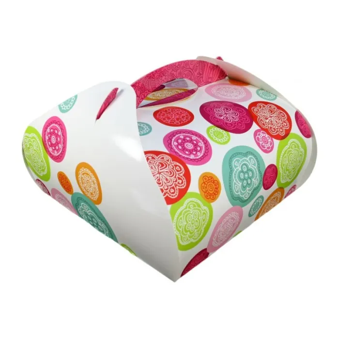 CUTII DIN CARTON PENTRU TORT IRIS (25 BUC/SET)