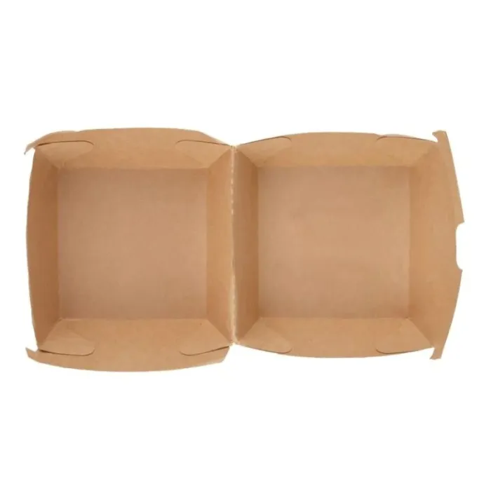 CUTII HAMBURGER KRAFT NATUR INTERIOR (100 BUC/SET)