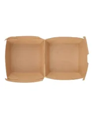 CUTII HAMBURGER KRAFT NATUR INTERIOR (100 BUC/SET)