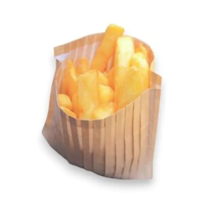 PUNGI KRAFT PENTRU CARTOFI PRAJITI (250 BUC/SET)