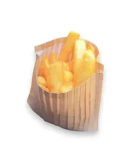 PUNGI KRAFT PENTRU CARTOFI PRAJITI (250 BUC/SET)