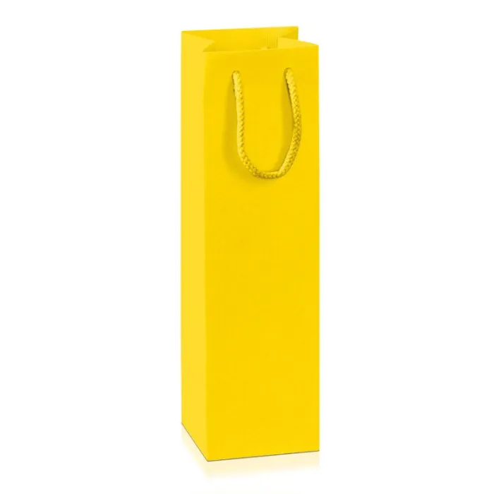 Pungi sticle de vin Yellow Lux – 30 buc/set