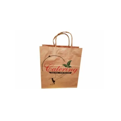Sacoșe catering cu mâner sfoară – 100 buc/set