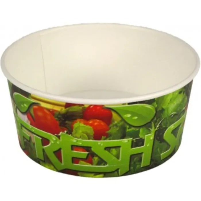 BOL CARTON FRESH SALAD CU CAPAC (50 BUC/SET)