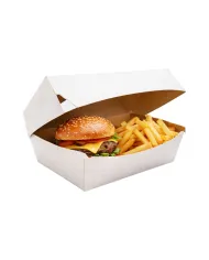 CUTII MENIU BURGER SI CARTOFI PRAJITI (100 BUC/SET)