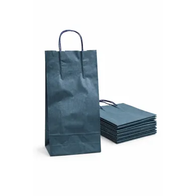 Pungi sticle de vin Bleumarin Lux – 100 buc/set