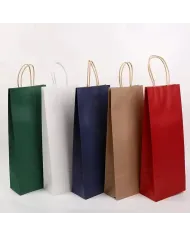 Pungi sticle de vin Bleumarin Lux – 100 buc/set