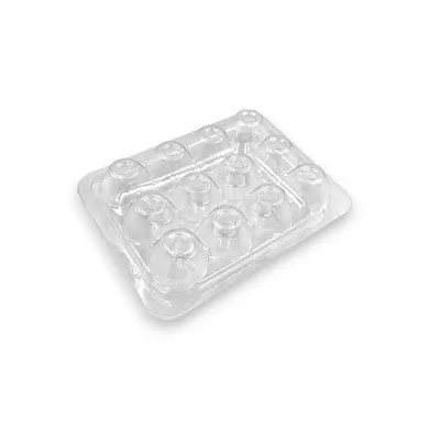 Set caserole pentru oua de prepelita, 100 buc, 12 cuiburi