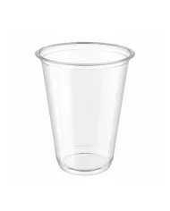 Cumpără pahare PET Bubble Tea 100 buc/set, transparente și rezistente, ideale pentru bubble tea, smoothie-uri, frappé și băuturi