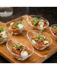 Cupe Aperitiv Inchino Small Cup 60 CC, set 24 bucăți. Ideale pentru finger food, aperitive, deserturi și evenimente catering. De