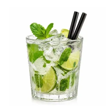 Paie Negre Scurte Freddo Ambalate Individual – 1000 Buc/Set | Paie pentru Cafea și Băuturi Reci