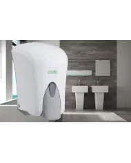 Cumpără dozator pentru săpun lichid White, disponibil în variante de 500 ml și 1000 ml.