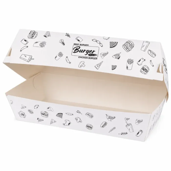 Cutii carton model ziar panini – 50 buc/set