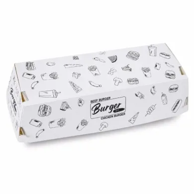 Cutii carton model ziar panini – 50 buc/set