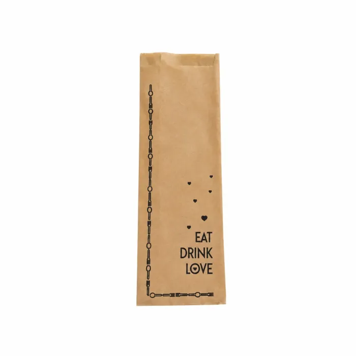 Pungi tacâmuri albe „EAT DRINK LOVE” – 2000 buc/set