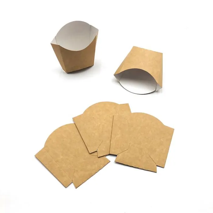 CUTII CARTOFI DIN CARTON KRAFT NATUR