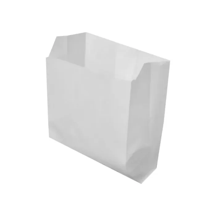 Pungi Cartofi Prajiti Albe 11x4x11 cm - Set 1500 Bucati Rezistente la Grasime