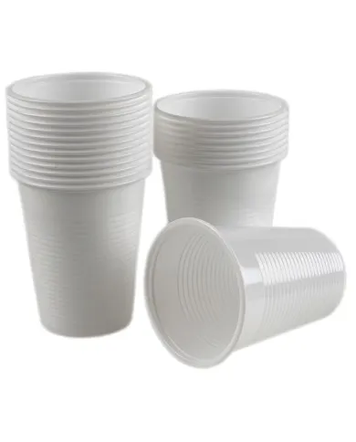 Set 100 pahare de unică folosință, 200 ml. Perfecte pentru evenimente, birouri sau uz personal. Rezistente și economice, ideale