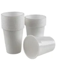 Set 100 pahare de unică folosință, 200 ml. Perfecte pentru evenimente, birouri sau uz personal. Rezistente și economice, ideale