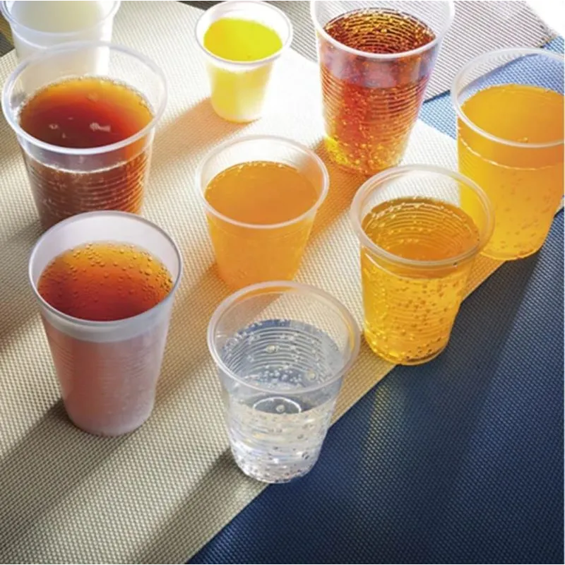 Set 100 pahare de unică folosință, 200 ml. Perfecte pentru evenimente, birouri sau uz personal. Rezistente și economice, ideale