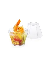„Cupe Desert King Small Transparente – Set 24 Buc, 70 cc | Ideale pentru Deserturi”
