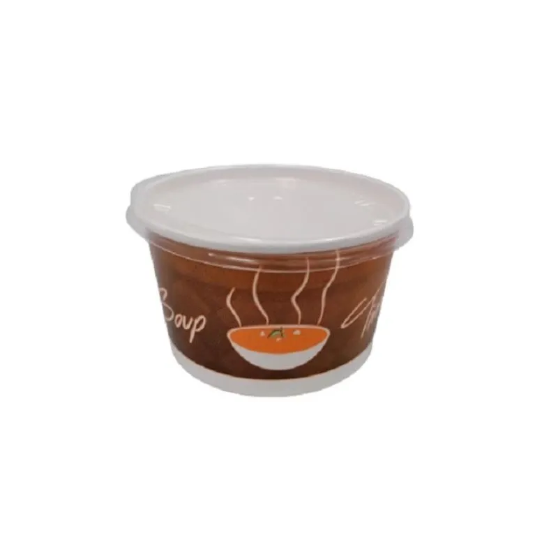Alege bolurile din carton Time, set de 1000 buc, cu capacitate de 450 ml. Perfecte pentru salate, supe și deserturi
